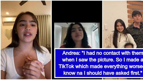 andrea brilliantes viral scandal video|Andrea Brillantes apologizes over TikTok video she posted amid .